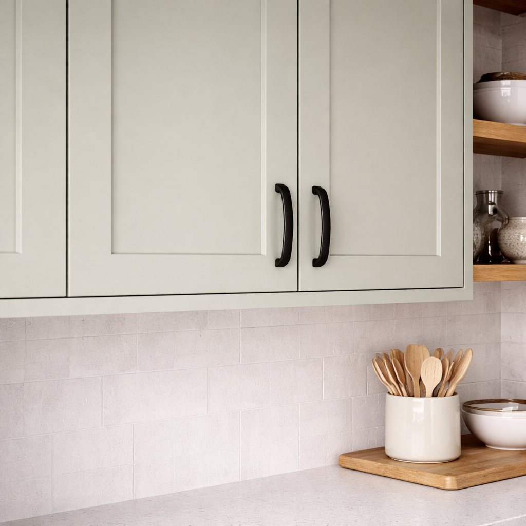 MDF Shaker Kitchen Doors/Drawer Fronts – Replacement Cabinet Doors, 18mm Thick, Made to Measure, Primed White