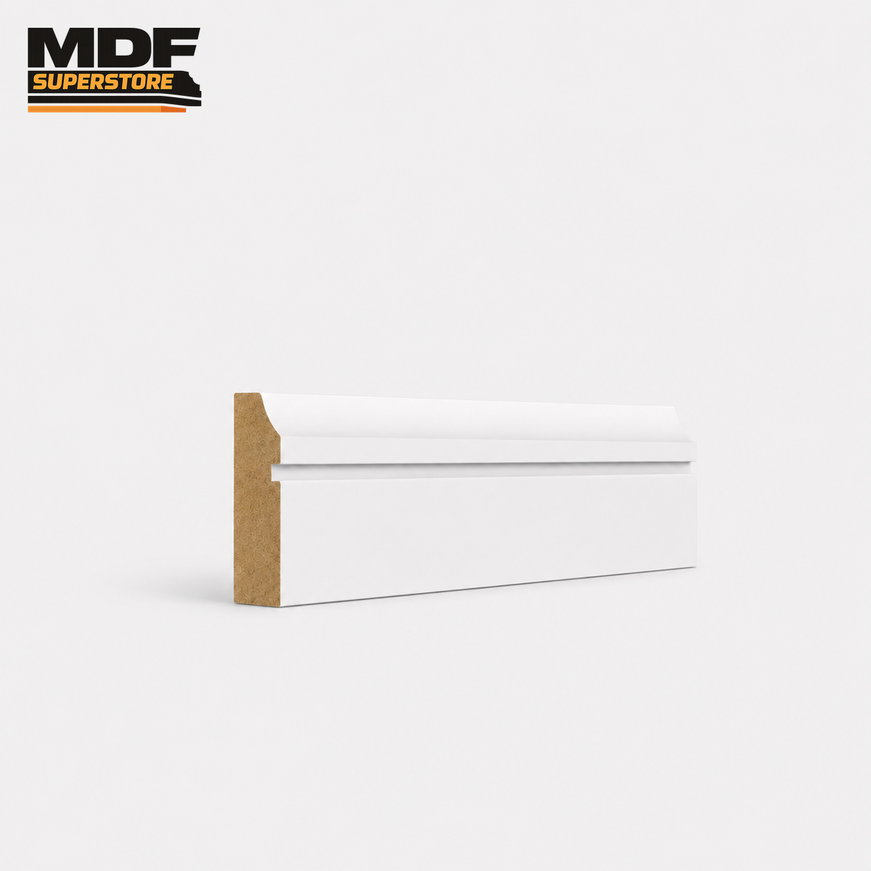 Scalloped Grooved Architrave MDF Primed