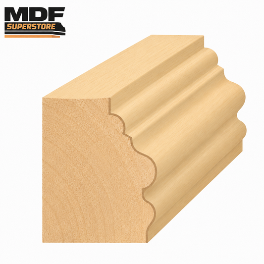 012 Reeded Dado Rail Moulding 41mm x 20mm