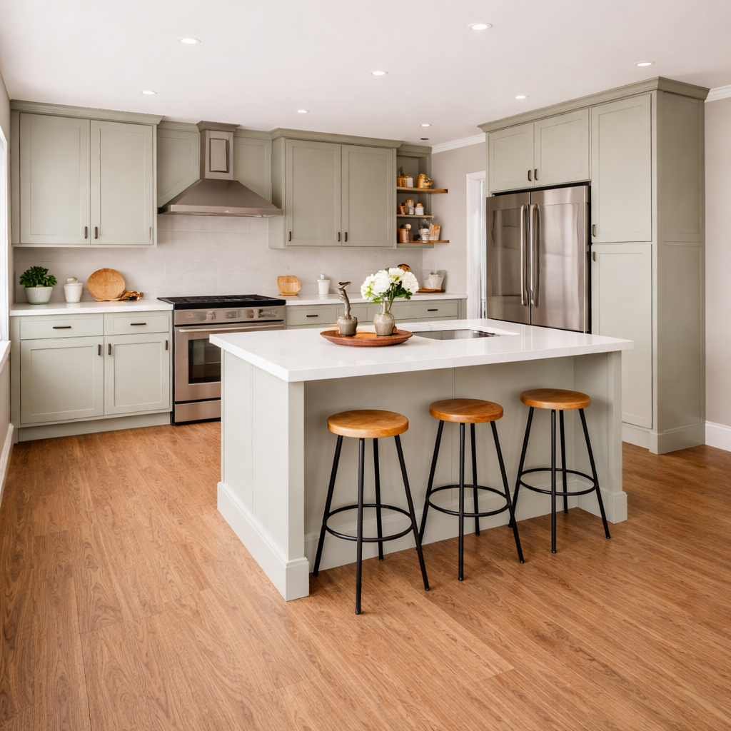 MDF Shaker Kitchen Doors/Drawer Fronts – Replacement Cabinet Doors, 18mm Thick, Made to Measure, Primed White