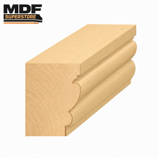 009 Ribbed Dado Rail Moulding 41mm x 20mm