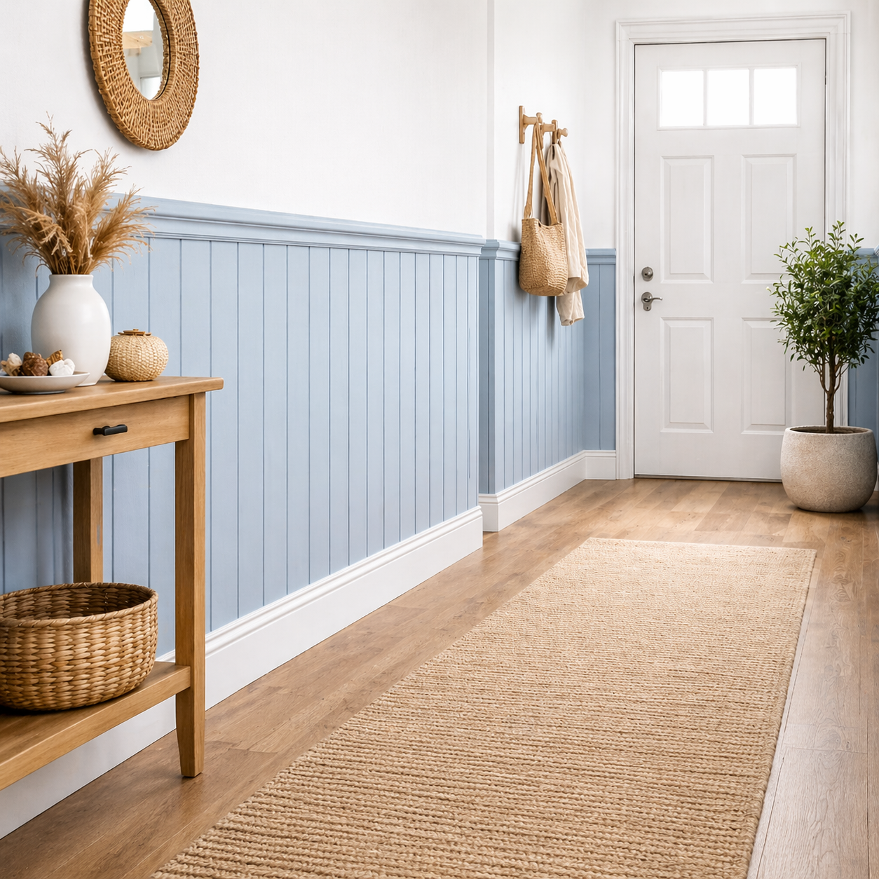 MDF Wall Panelling V Groove Panels 2440mm x 1220mm, 200mm Spacings