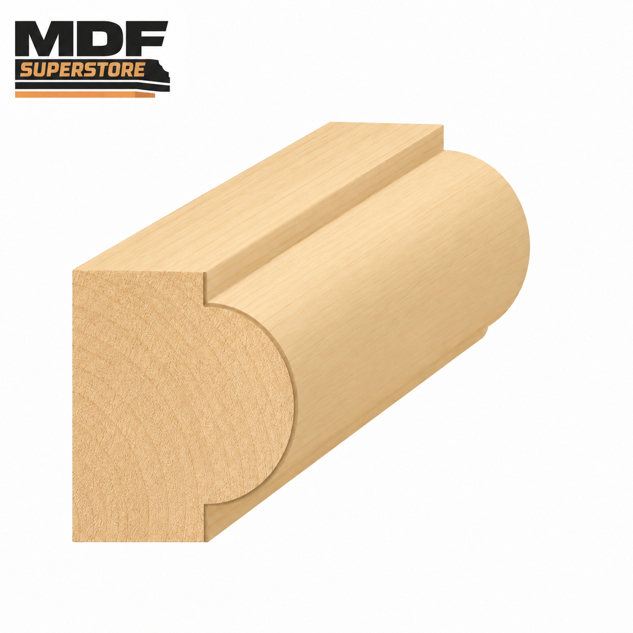 008 Bullnose Dado Rail Moulding 41mm x 20mm