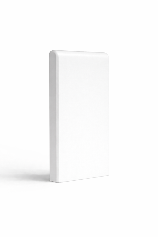 Bullnose MDF Plinth Blocks Primed