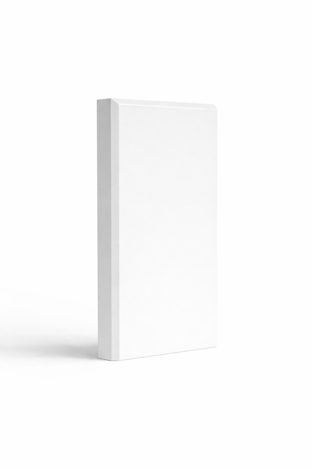 Chamfered MDF Plinth Blocks Primed