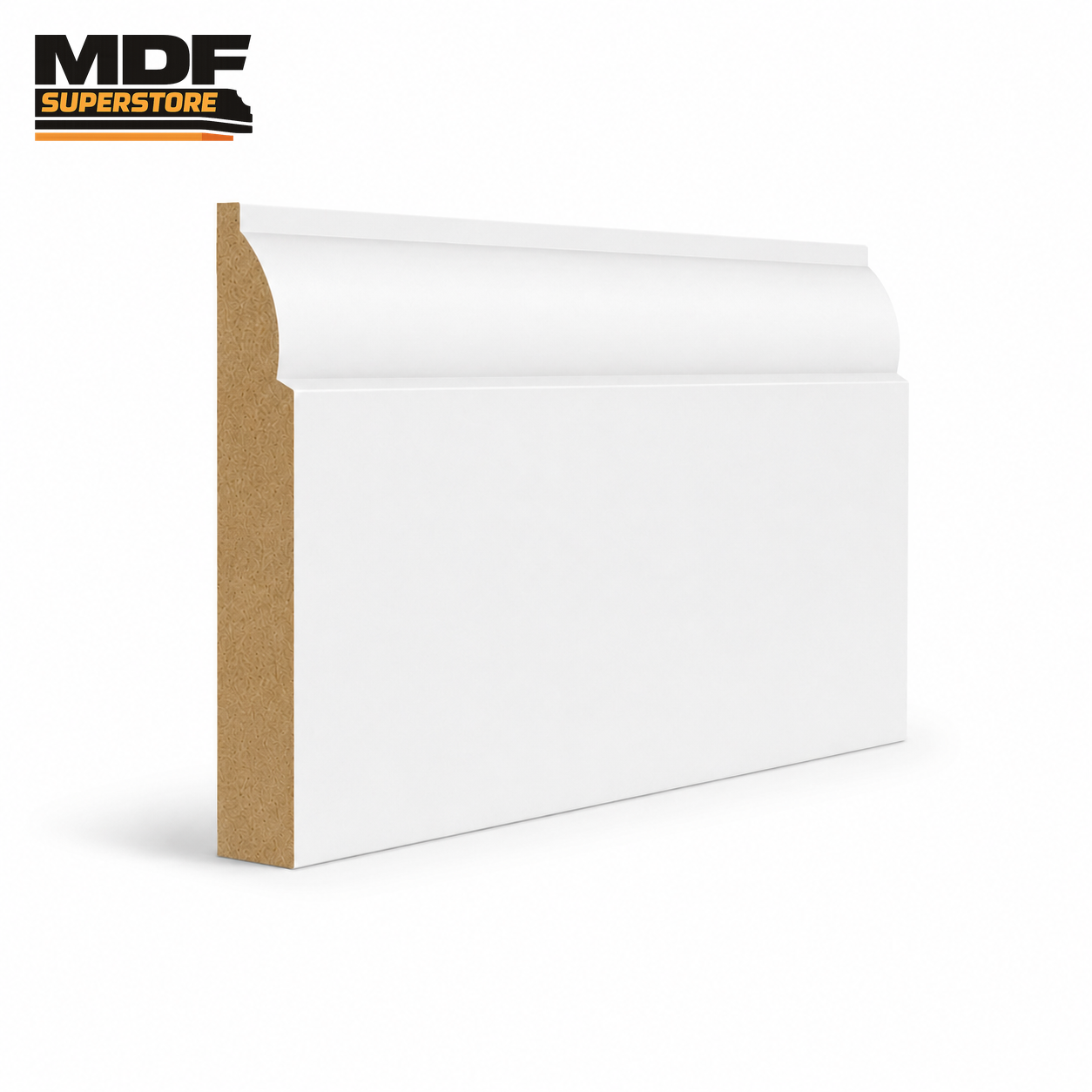 Ovolo Skirting Board MDF Primed