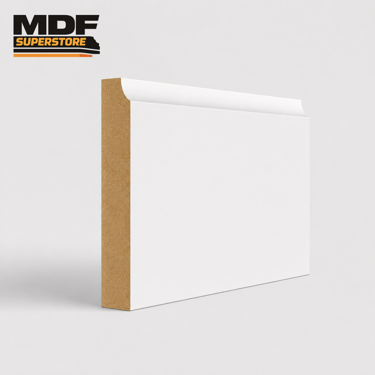Scalloped Skirting Board MDF Primed