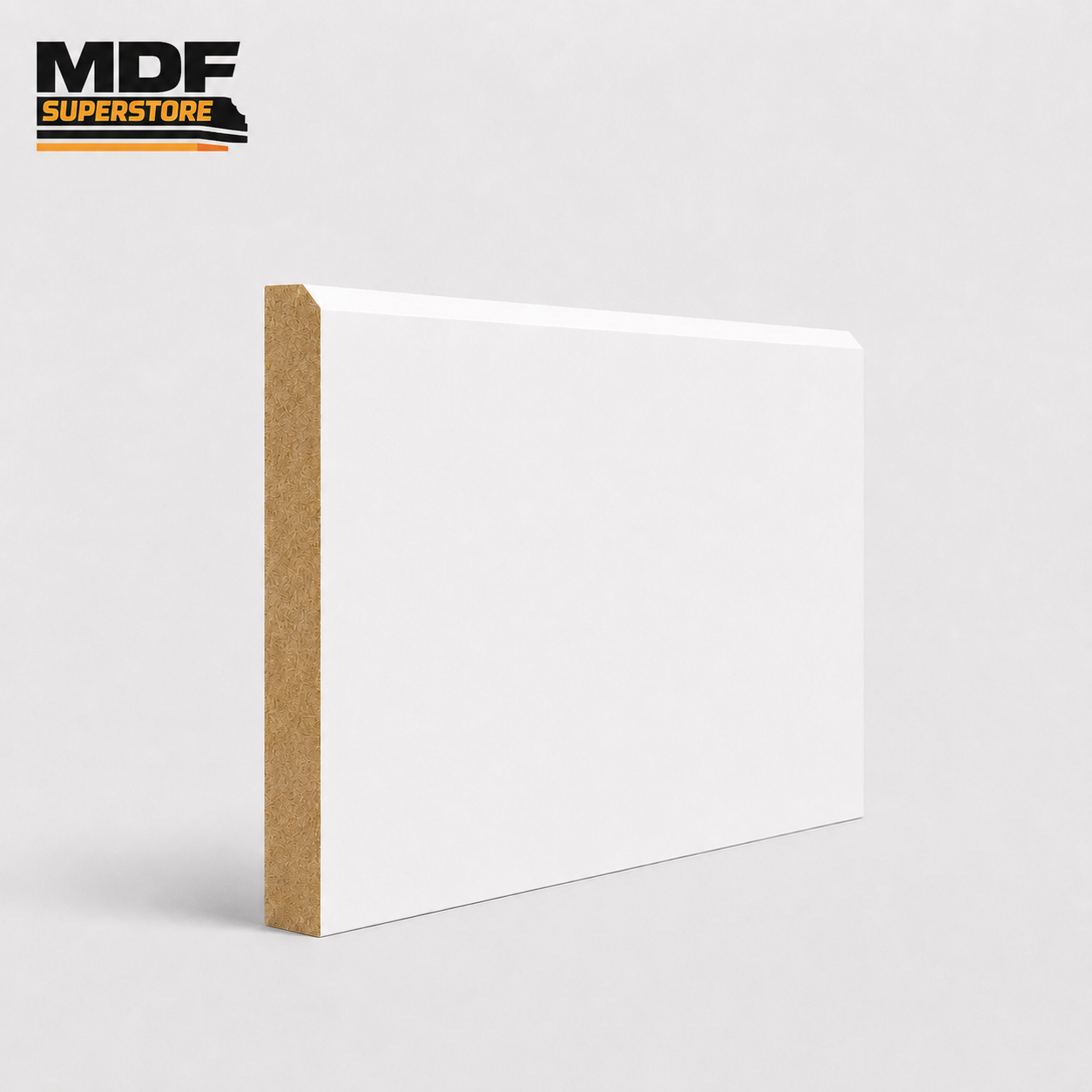 Splayed Skirting Board MDF Primed