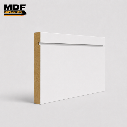 Grooved Skirting Board MDF Primed